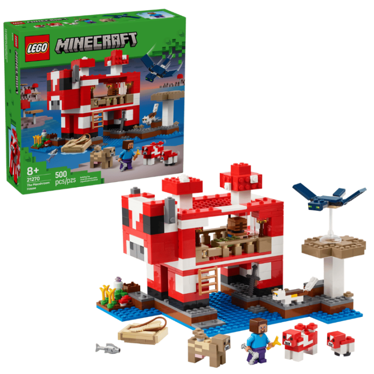 LEGO Minecraft – Dom kravotrávok